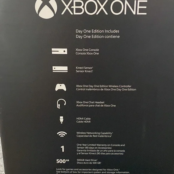 Original Xbox Day Original with Kinect Sensor